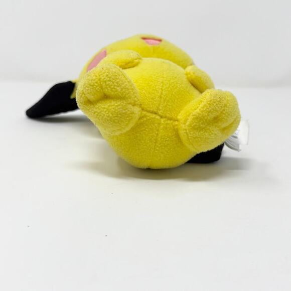 Tomy Pokemon Pichu Plush Yellow Black Nintendo 9" Plush Stuffed Animal Toy 2015 - Picture 8 of 12